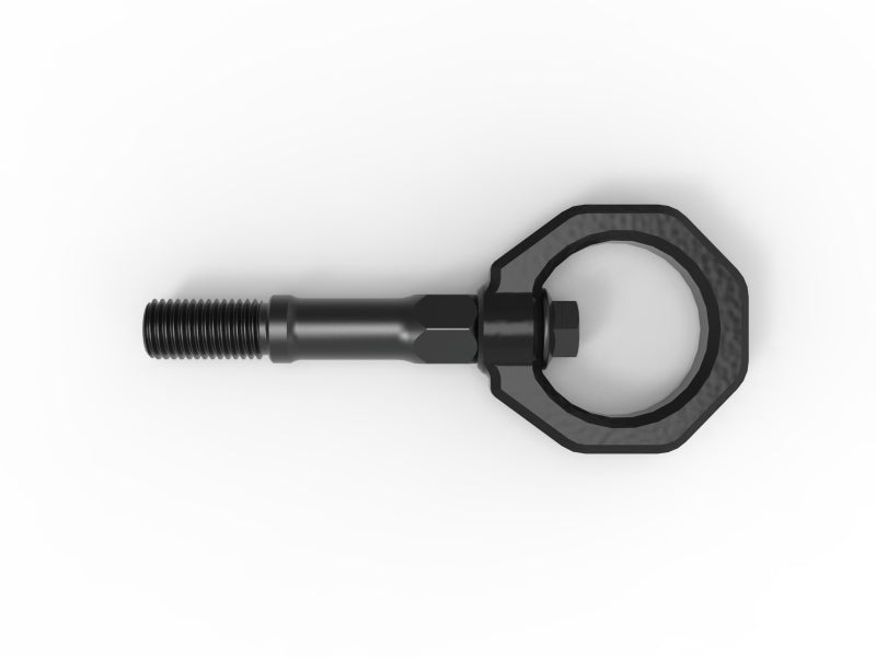 aFe Control Black Rear Tow Hook - Chevrolet Corvette C8 2020-2025