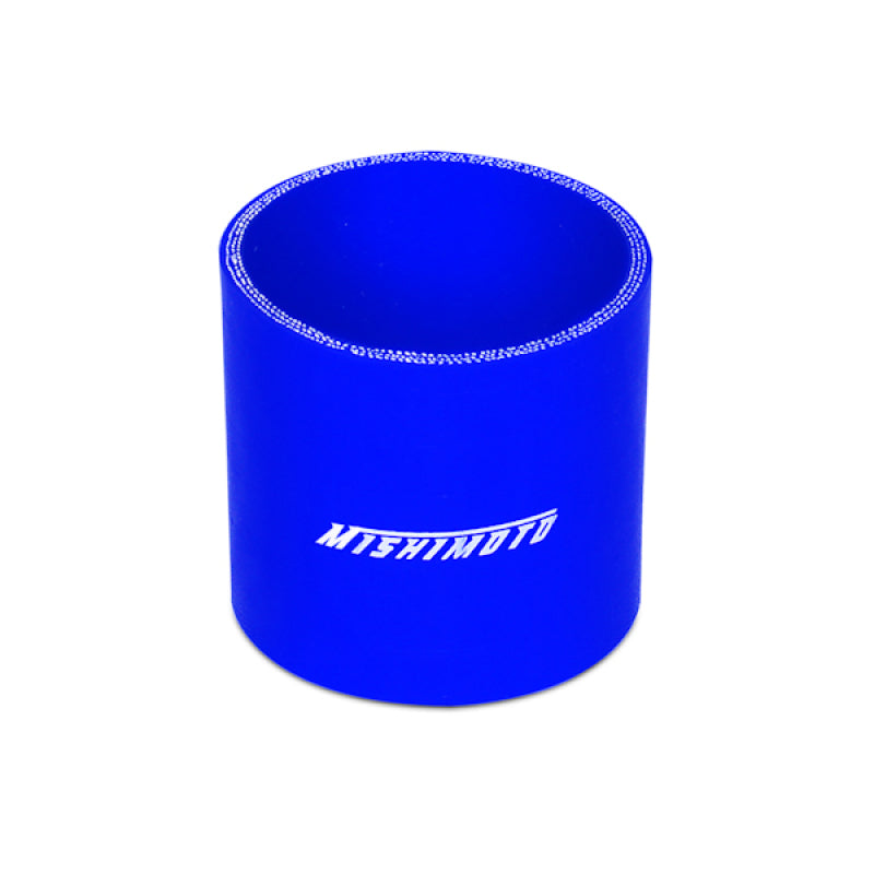 Mishimoto 2.5 Inch Blue Straight Coupler