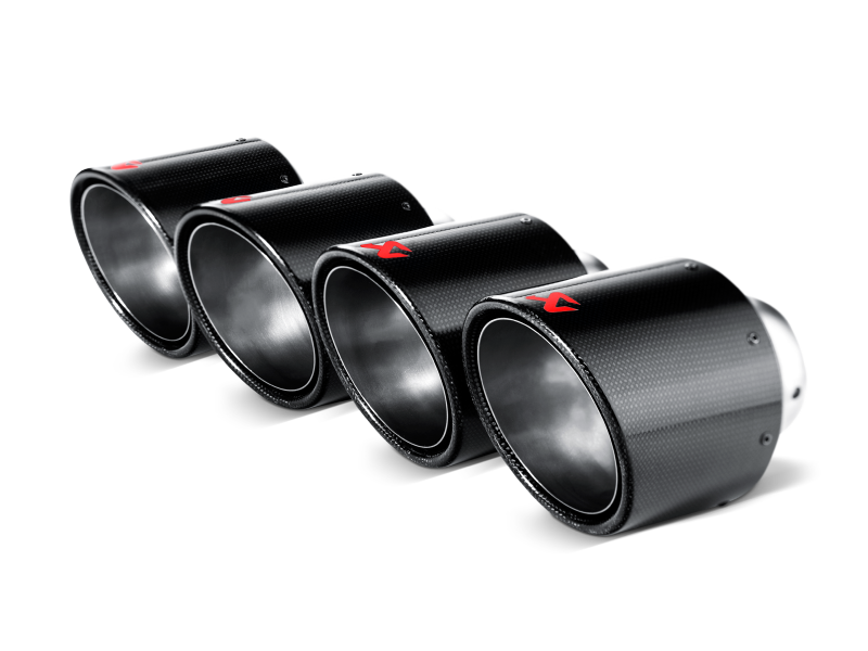 Akrapovic Tail Pipe Set [Carbon 125 mm] - Chevrolet Corvette Z06/ZR1 (C6) 2006-2013