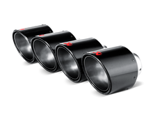 Load image into Gallery viewer, Akrapovic Tail Pipe Set [Carbon 125 mm] - Chevrolet Corvette Z06/ZR1 (C6) 2006-2013