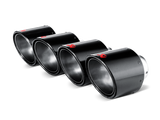 Akrapovic Tail Pipe Set [Carbon 125 mm] - Chevrolet Corvette Z06/ZR1 (C6) 2006-2013