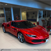 Load image into Gallery viewer, Carbonio No-Drill Front License Plate Mount - Ferrari 296 2022-2026