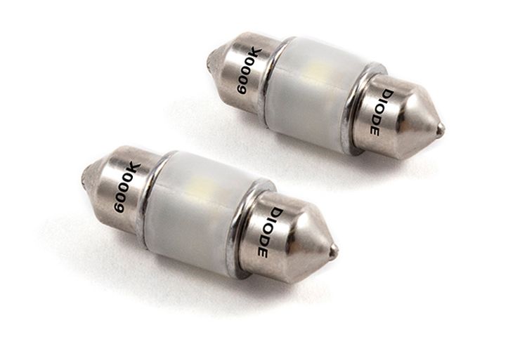 Diode Dynamics 29mm HP6 Amber LED Bulbs (Pair) - Multiple Fitments