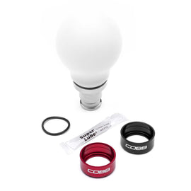 Cobb 6-Speed Short Weighted Cobb Knob [White] - Honda Civic Type R 2017-2021