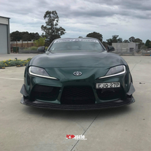 Load image into Gallery viewer, JDMuscle Tanso Carbon Fiber VS Style Front Lip - Toyota Supra 2020-2025