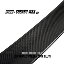 Load image into Gallery viewer, JDMuscle Tanso Carbon Fiber Duck Bill V1 - Subaru WRX 2022-2025