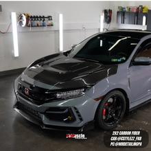 Load image into Gallery viewer, JDMuscle Tanso Carbon Fiber Hood VS Style - Honda Civic Type R FK8 2017-2020