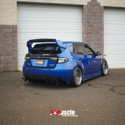 JDMuscle VS Style Spoiler w/ Brake Lights - Subaru WRX / STi 2008-2014