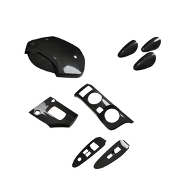 JDMuscle Tanso Carbon Fiber Interior Dress Up Covers - Nissan Z 2023-2025