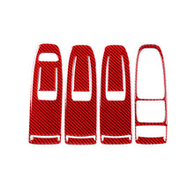Load image into Gallery viewer, JDMuscle P&amp;S Series Carbon Fiber Window Switch Trim Covers 4 PC - Subaru WRX 2022-2025