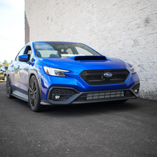 Load image into Gallery viewer, JDMuscle Oversized Bulge Style Hood Scoop V1 [Gloss Black / Paint Matched / Carbon Fiber] - Subaru WRX 2022-2025