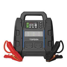 TOPDON V4500Plus 2-in-1 4500 Peak Amp Jump Starter & Battery / System Tester