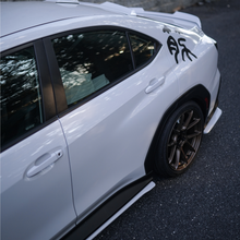 Load image into Gallery viewer, JDMuscle OE+ Style Rear Spats [ABS / Paint Matched / Gloss Black] - Subaru WRX 2022-2025
