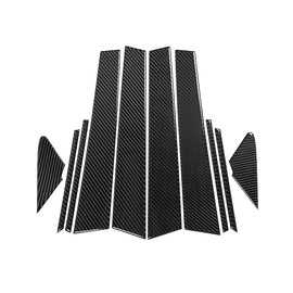 JDMuscle P&S Series Carbon Fiber Exterior Pillar Covers 10 PC - Subaru WRX 2022-2025