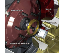 Load image into Gallery viewer, Project Kics 73mm to 66.5mm Flange Hub Centric Rings (2 Pieces) - Universal