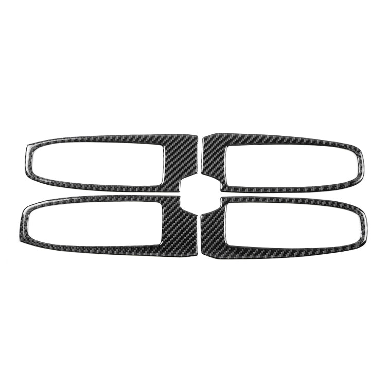 JDMuscle P&S Series Carbon Fiber Window Switch Trim Covers 4 PC - Subaru WRX 2022-2025