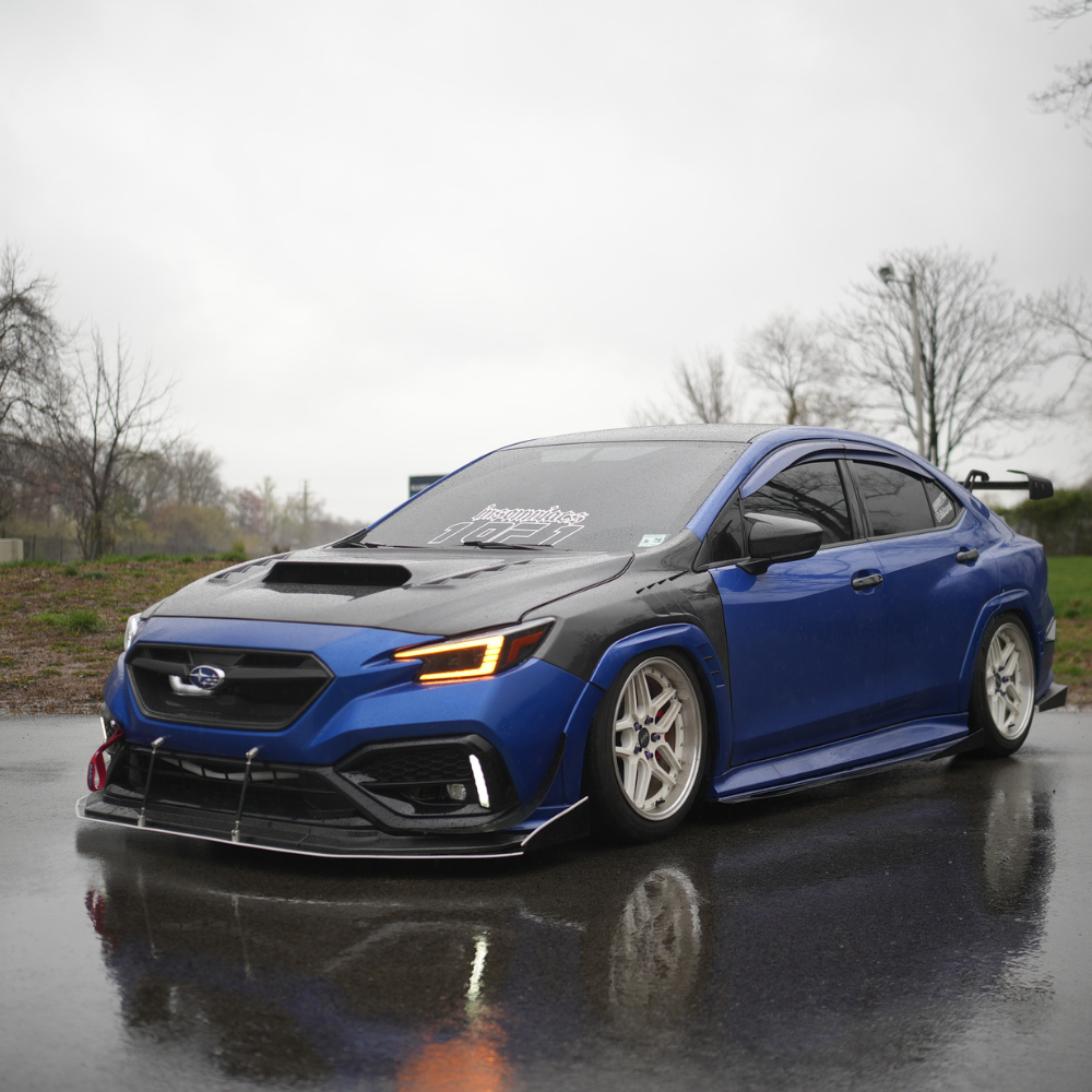 JDMuscle Carbon Fiber Hood V2 - Subaru WRX 2022-2025
