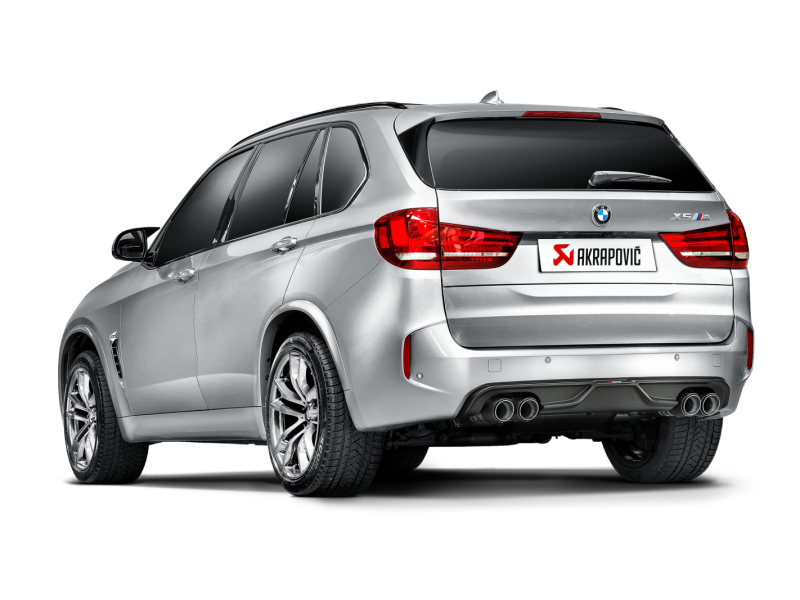 Akrapovic Titanium Evolution Line Cat Back Exhaust w/ Carbon Tips - BMW X5M (F85) 2015-2018 / X6M (F86) 2015-2019