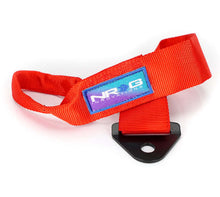 Load image into Gallery viewer, NRG Universal Tow Strap 24in Adjustable - Red