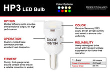 Load image into Gallery viewer, Diode Dynamics 194 LED Bulb HP3 LED [Warm White; Single] - Universal