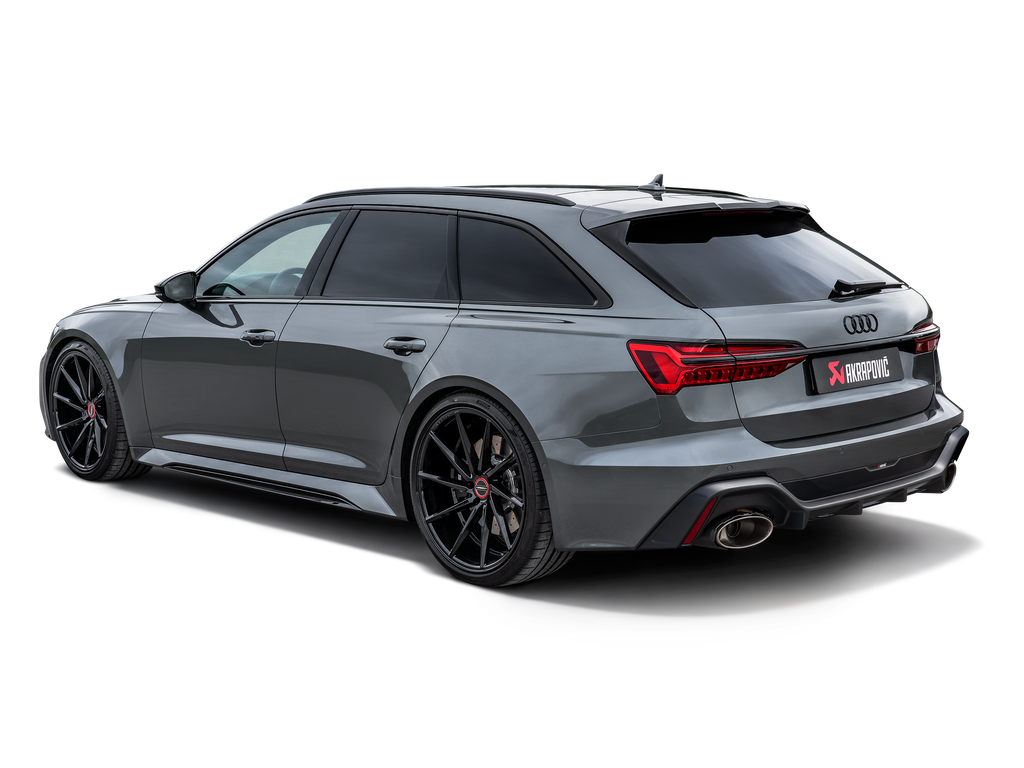 Akrapovic Titanium Evolution Line Cat Back Exhaust w/Link Pipes - Audi RS6 Avant (C8) 2021-2024