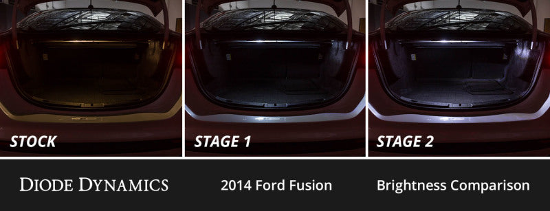 Diode Dynamics Stage 2 Interior LED Conversion Kit - Ford Fusion 2013-2020