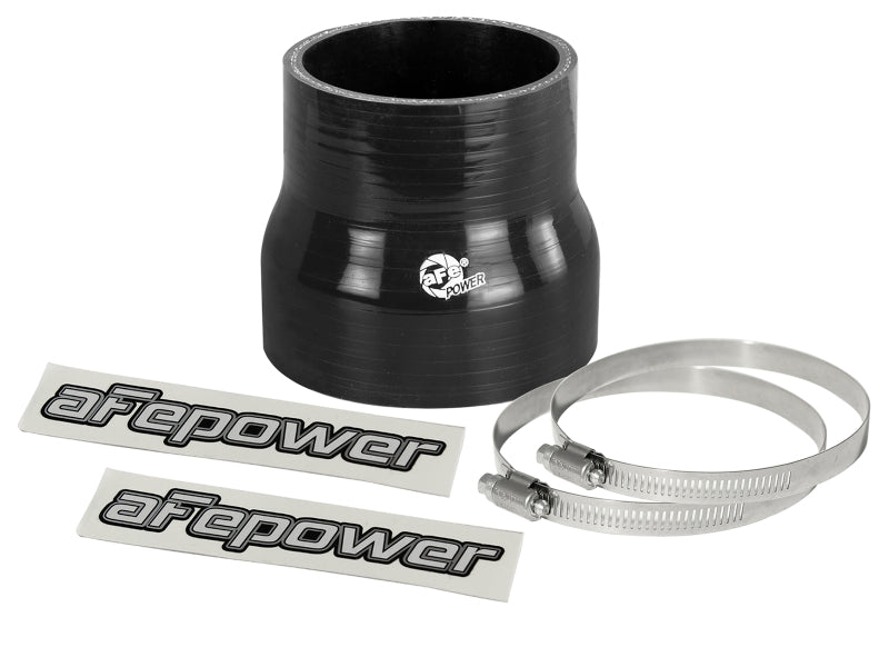 afe Magnum FORCE Intake Coupling Kit (2-7/8 IN ID to 2-3/8 IN ID x 2-3/8 IN L) Black Straight Coupler - Universal