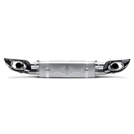 Akrapovic Titanium Slip-On Line Exhaust w/ Titanium Tips - Porsche 911 Turbo / Turbo S (997.2) 2010-2012