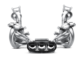 Akrapovic Titanium Slip-On Line Exhaust w/ Carbon Tips - Ferrari 458 Italia / 458 Spyder 2010-2015