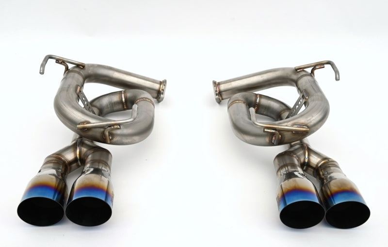Invidia Twin Loop 3.5" Single Layer Titanium Tip Axleback Exhaust - Subaru WRX (VB) 2022+