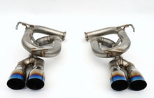 Load image into Gallery viewer, Invidia Twin Loop 3.5" Single Layer Titanium Tip Axleback Exhaust - Subaru WRX (VB) 2022+
