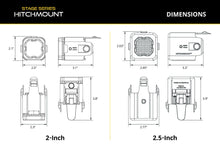 Load image into Gallery viewer, Diode Dynamics C1R HitchMount LED Pod Reverse Kit + Brake - Multiple Fitments