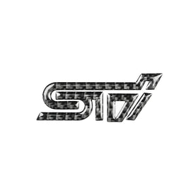 Racing Art Carbon Fiber STI Trunk Emblem - Subaru STi 2004-2021