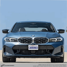Load image into Gallery viewer, Carbonio No-Drill Front License Plate Mount - BMW 3-Series (G20) 2019-2027