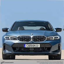 Load image into Gallery viewer, Carbonio No-Drill Front License Plate Mount - BMW 3-Series (G20) 2019-2027