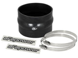 afe Magnum FORCE Intake Coupling Kit (4 IN ID x 3 IN L) Black Straight Coupler w/ Hump - Universal