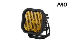 Diode Dynamics SS3 SAE Yellow Pro Flood ABL LED Pod (Single) - Universal