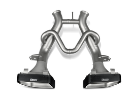 Akrapovic Titanium Slip-On Line Exhaust w/ Carbon Tips - McLaren 650S/650S Spyder 2015-2016