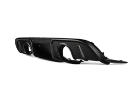 Akrapovic Matte Carbon Fiber Rear Diffuser - Porsche 718 Cayman GT4 RS 2022+