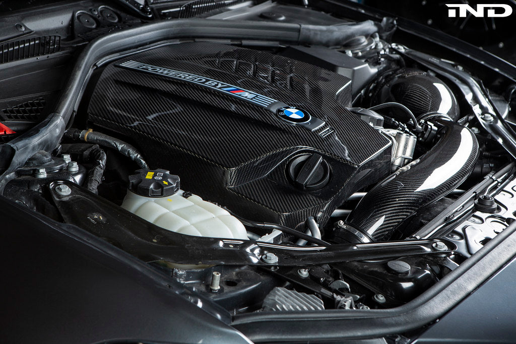 Eventuri Carbon Fiber Engine Cover - BMW M2 (F87; Pre-LCI w/ N55 Engine) 2016-2018