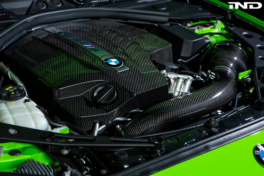 Eventuri Carbon Fiber Engine Cover - BMW M2 (F87; Pre-LCI w/ N55 Engine) 2016-2018