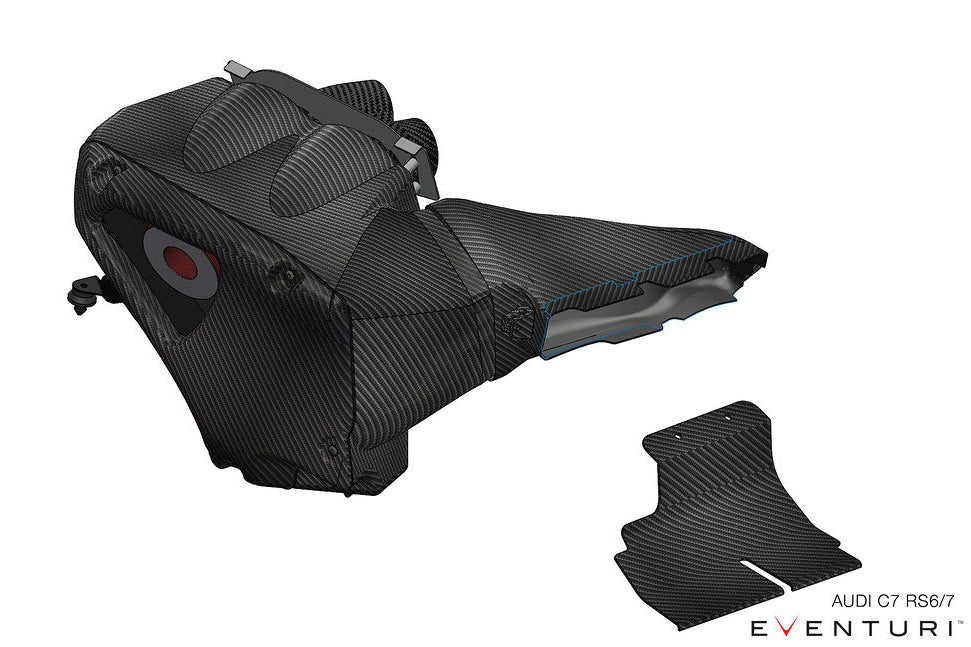 Eventuri Carbon Fiber Intake System - Audi RS6 / RS7 (C7) 2014-2018