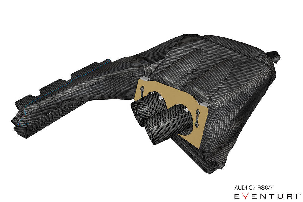 Eventuri Carbon Fiber Intake System - Audi RS6 / RS7 (C7) 2014-2018
