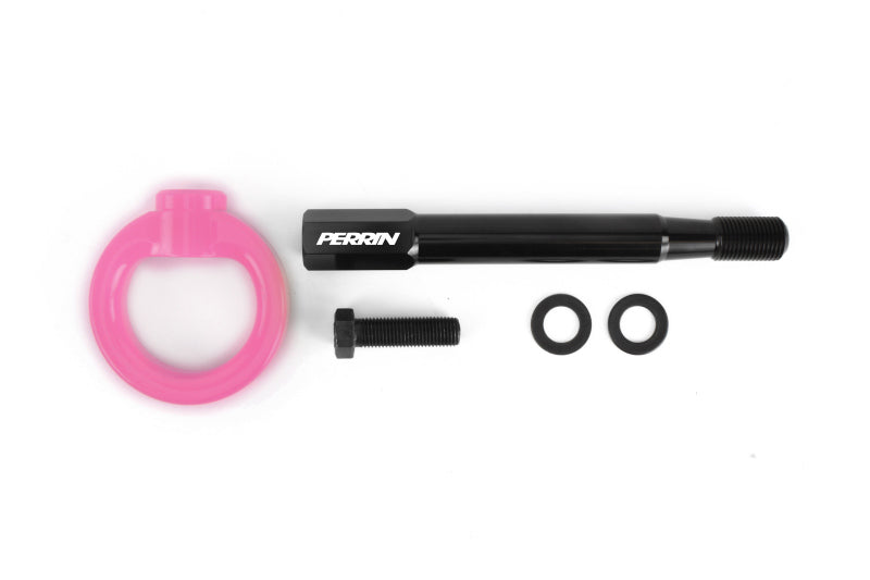 PERRIN Hyper Pink Front Tow Hook Kit - Subaru Forester (Incl. Hybrid / Wilderness) 2025+