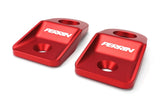 PERRIN Red Upper Radiator Bracket Set - Subaru Impreza WRX / STI 2008-2014