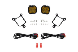 Diode Dynamics SS3 Yellow SAE Sport Type YS Fog Light Kit - Multiple Fitments
