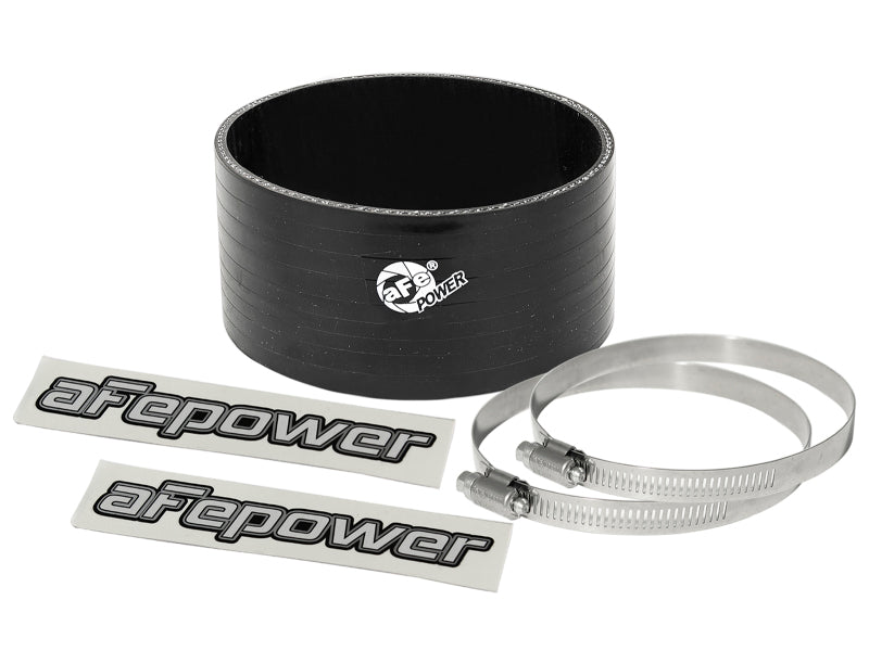 afe Magnum FORCE Intake Coupling Kit (4 IN ID x 2 IN L) Black Straight Coupler - Universal