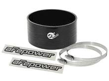 Load image into Gallery viewer, afe Magnum FORCE Intake Coupling Kit (4 IN ID x 2 IN L) Black Straight Coupler - Universal