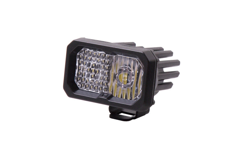 Diode Dynamics C2 1.0 SAE/DOT White Combo Sport ABL LED Pod (Single) - Universal Fitment