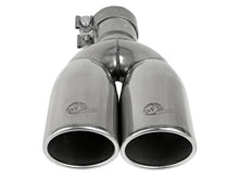 Load image into Gallery viewer, aFe MACH Force-Xp 2-1/2&quot; 304 Stainless Steel Polished Exhaust Tip - Universal